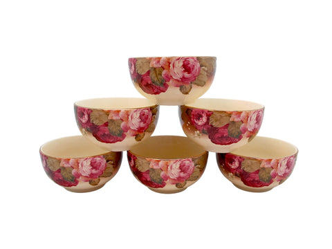 סט 6 קעריות לסלטים ופיצוחים 11 ס"מ