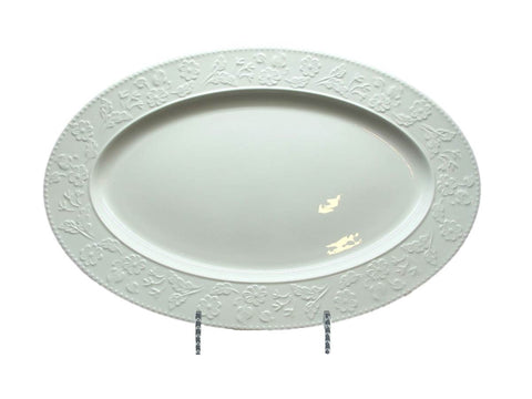 מגש אובלי 36 ס"מ ניו בון צ'יינה לבן