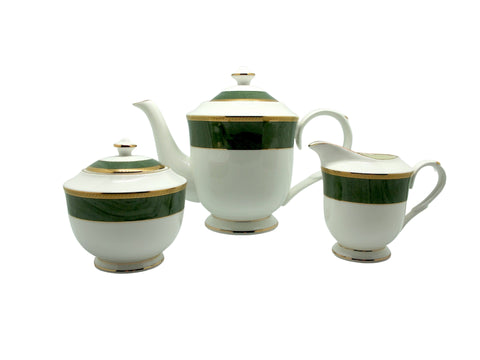 סט חלב סוכר יוקרתי דמוי שיש ניו בון ציינה