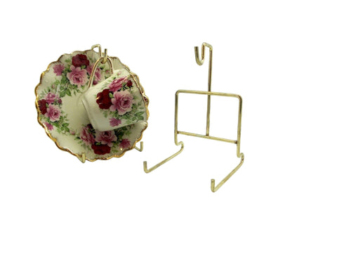 זוג מעמדים לספלי אספרסו ותחתית