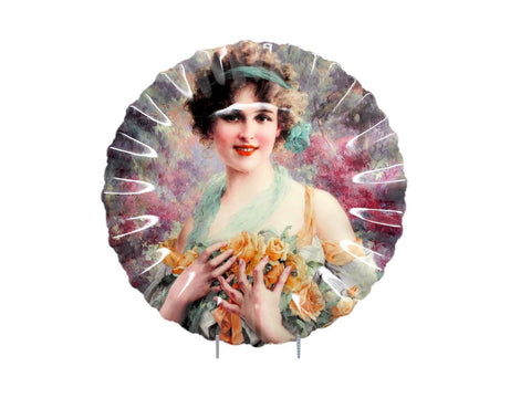 מגש עגול להגשה מרכזית 37 ס"מ עיצוב אומנים