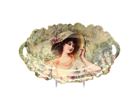 קערה אובלית עמוקה בעיצוב אומנים