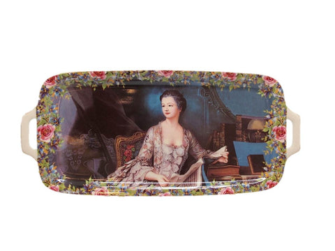 מגש לעוגה אינגליש קייק 36 ס"מ מלבני עיצוב אומנים