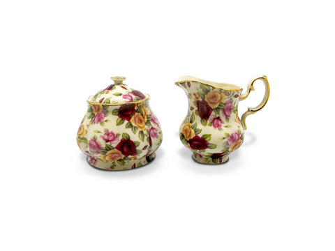 סט חלב וסוכר טפט ספרדי