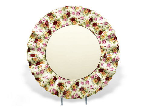 פלטה עגולה 37 ס"מ טפט ספרדי